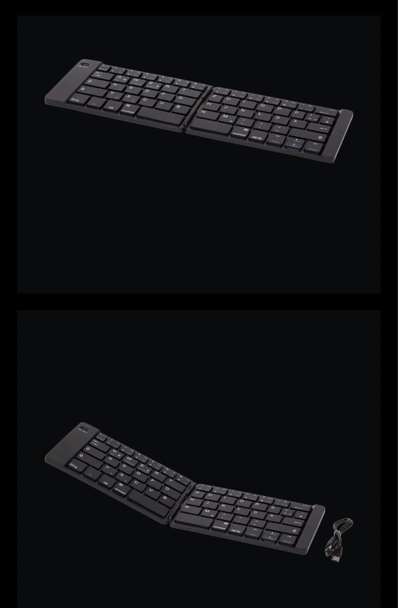 Tastiere: NEU OVP Faltbare Bluetooth Tastatur USB-C für PC oder Tablet – Nuovo e nell'imballaggio originale da Bibern SH venduto da Anuja_20 3