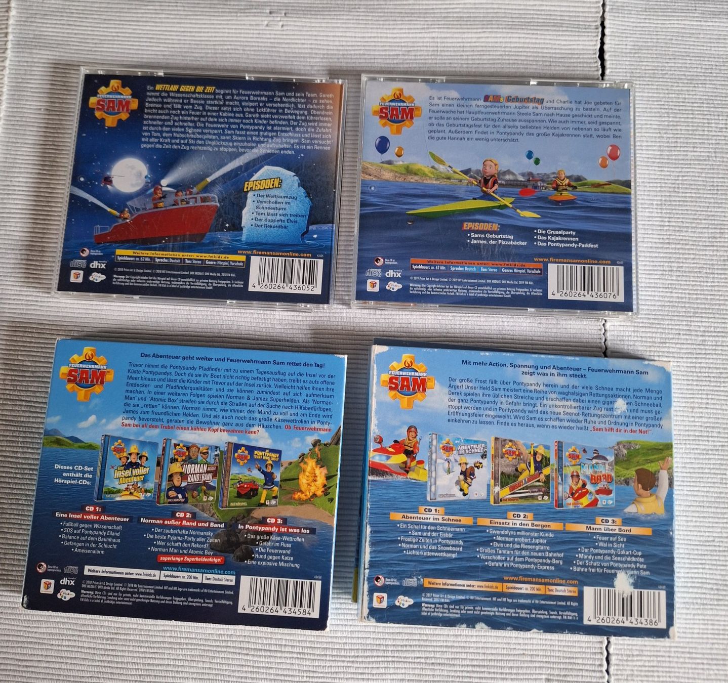 CDs: Lot Feuerwehrmann Sam CD Sammlung im ganzen 9 CD – Gebraucht aus Sissach von luvama 1