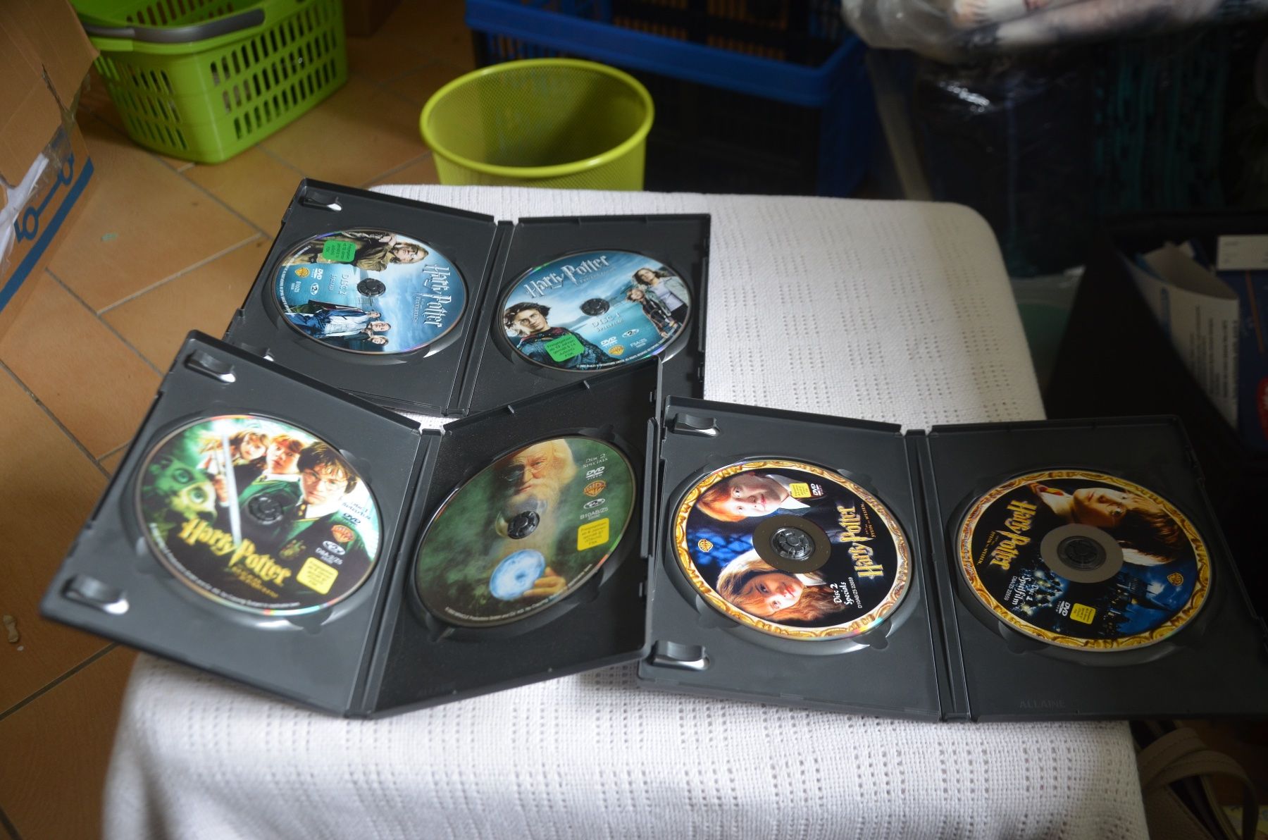 Tous les DVDs: 6 DVD HARRY POTTER  DEUTSCH – D'occasion à Chiasso par Dolly015 1