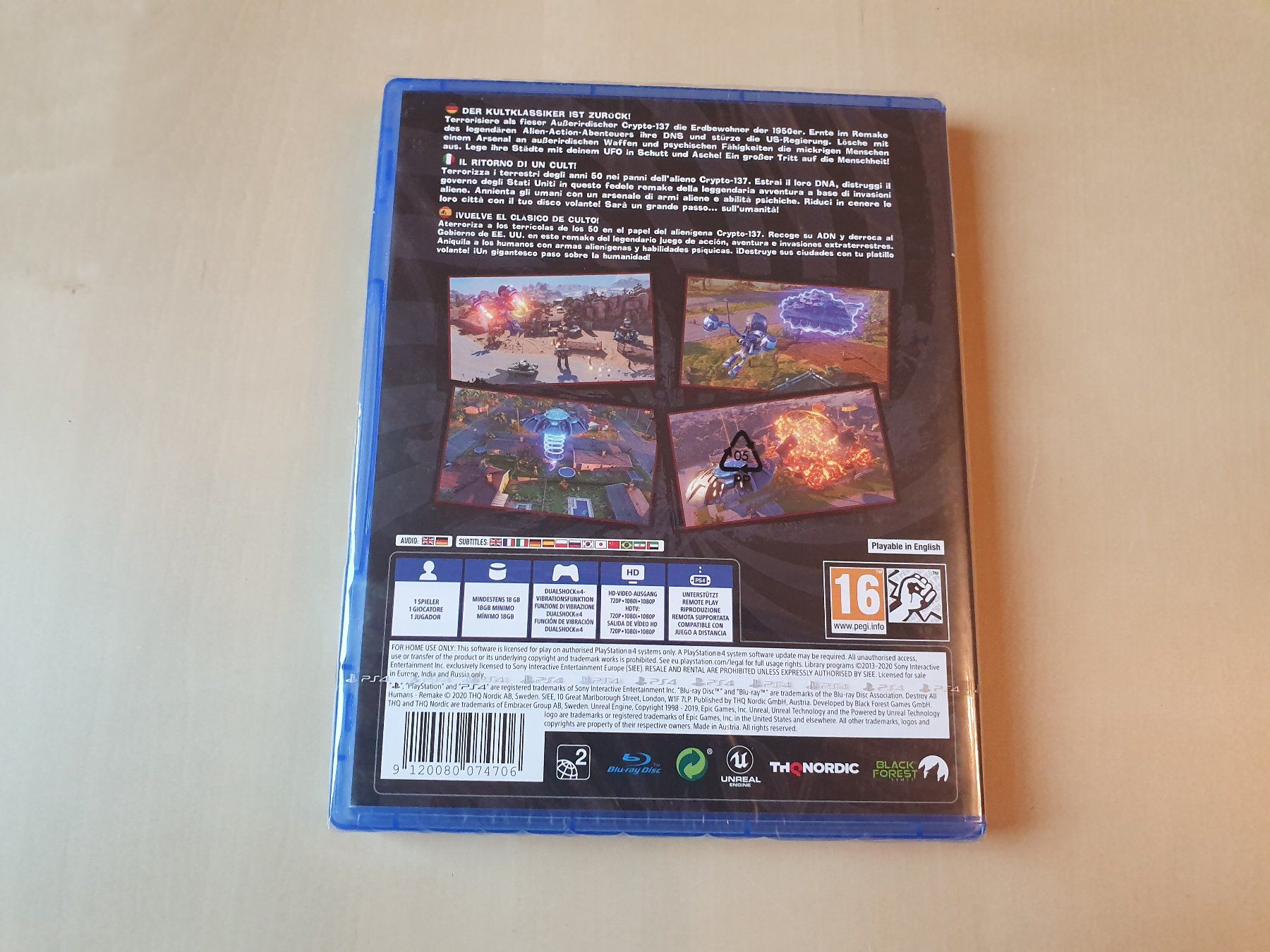Sony Giochi: Destroy all Humans neu und ovp – Nuovo e nell'imballaggio originale da Stansstad venduto da collectorsshop 1