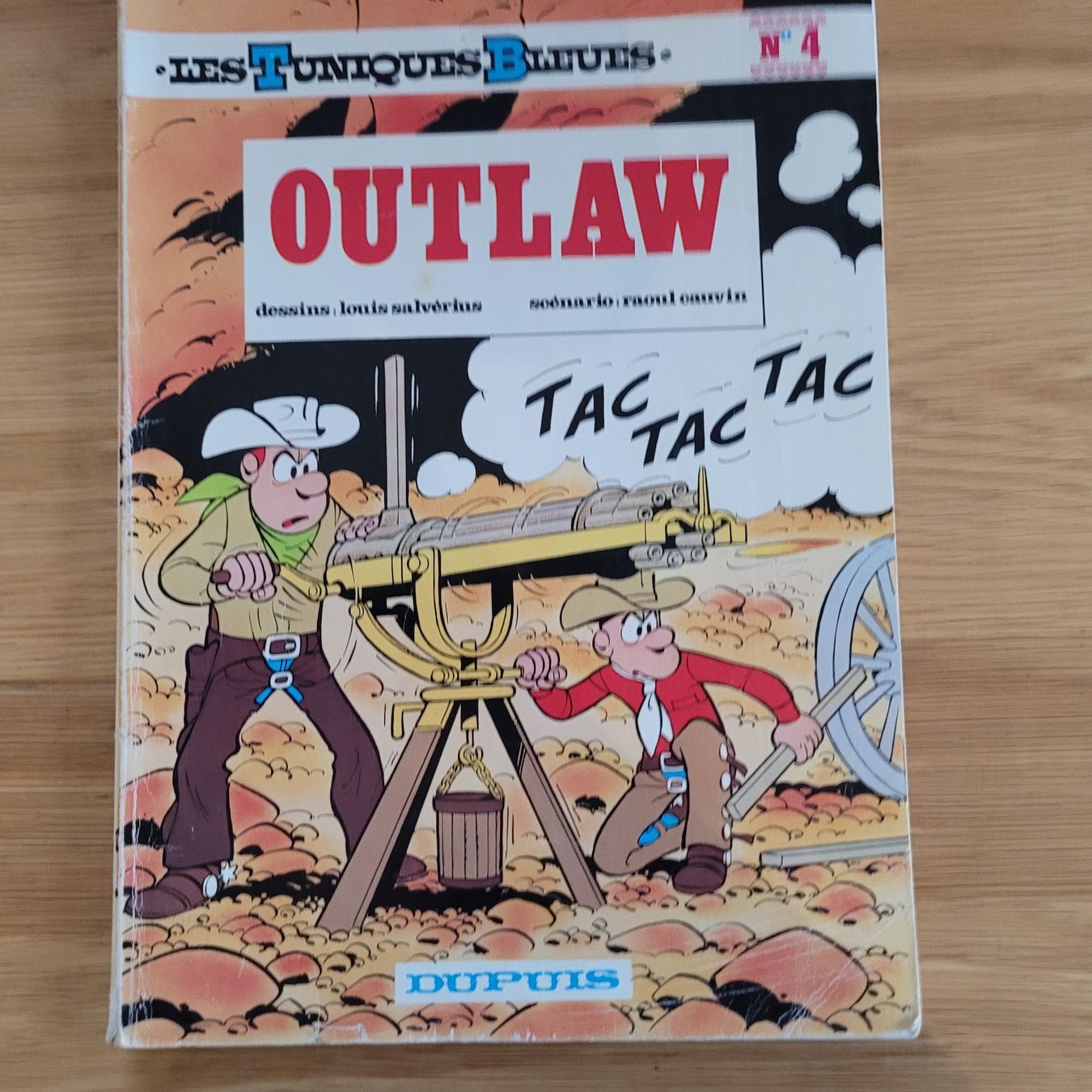 Fumetti: BD EO Cotée Les Tuniques Bleues 4. Outlaw – Usato da Biel/Bienne venduto da Destockweb