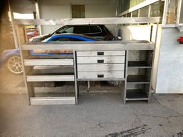 Sortimo Fahrzeugeinrichtung Würth SGS Bott Regal