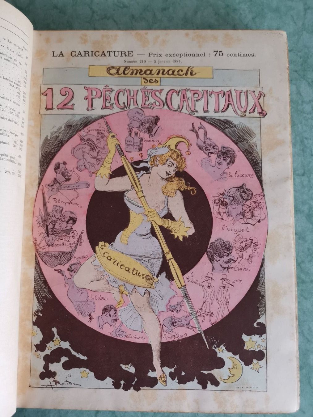 Libri: LA CARRICATURE ANNEE 1884 – Usato da La Tour-de-Peilz venduto da minipuce123 3