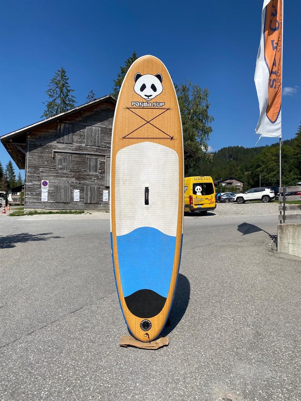 Schlauchboote, Kajaks & Kanus: SUP Panda 10'6'' Occasion Set | 681237 – Gebraucht aus Schwarzsee von Sidecut