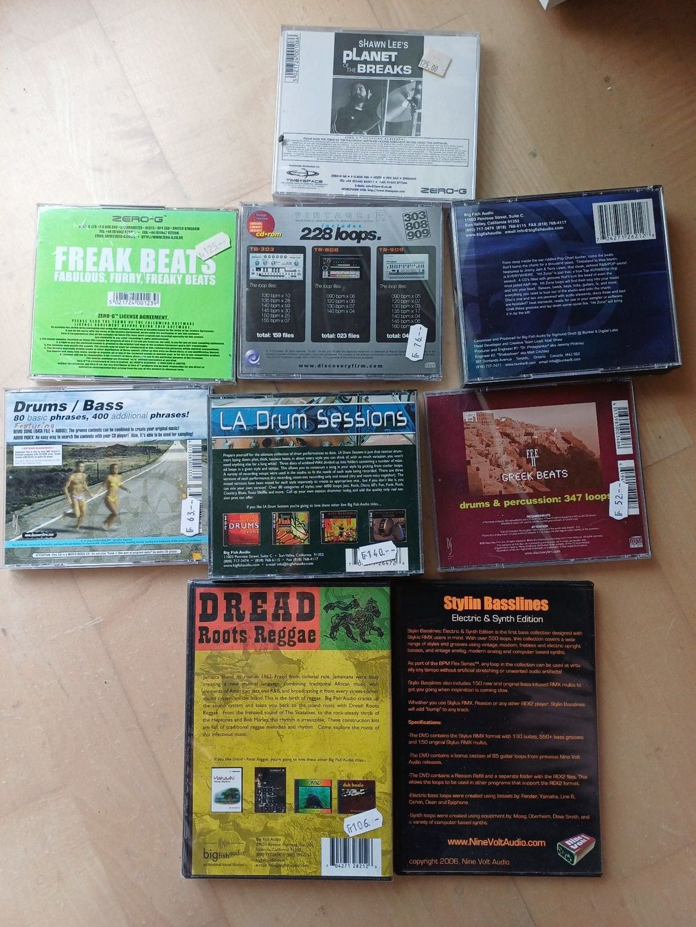 Musikinstrumente: Cds DVDs de samples – Gebraucht aus Aire-la-Ville von Longhouse 1