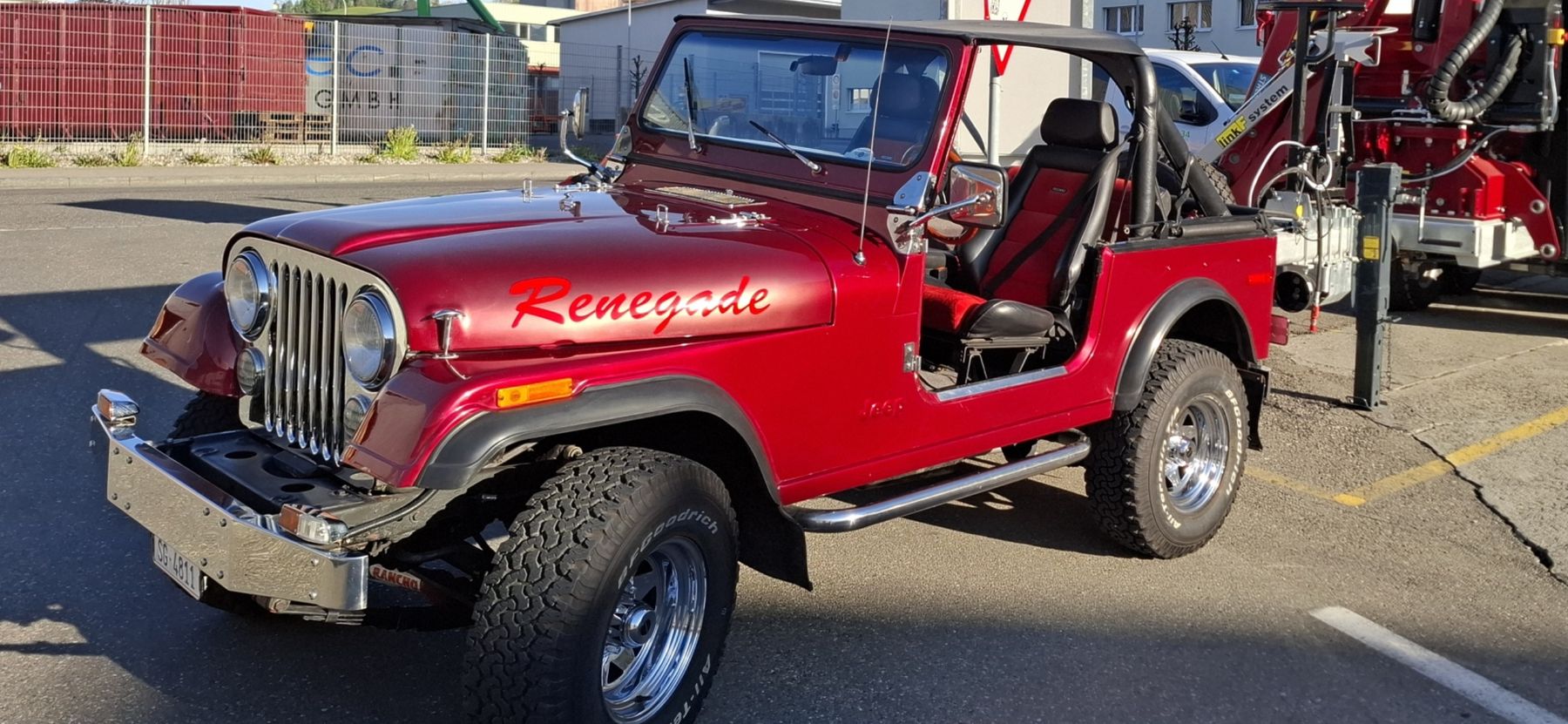 Jeep Autos: Offroad Jeep CJ7, v8 – Gebraucht aus Oberuzwil von Sitech 1