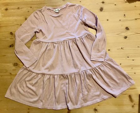 Langarmkleid rosa Gr.122/128