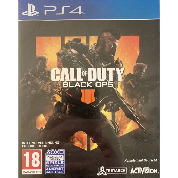 Call Of Duty Black Ops 4 - Jeu PlayStation 4 PS4 - Édition PAL - Comme Neuf