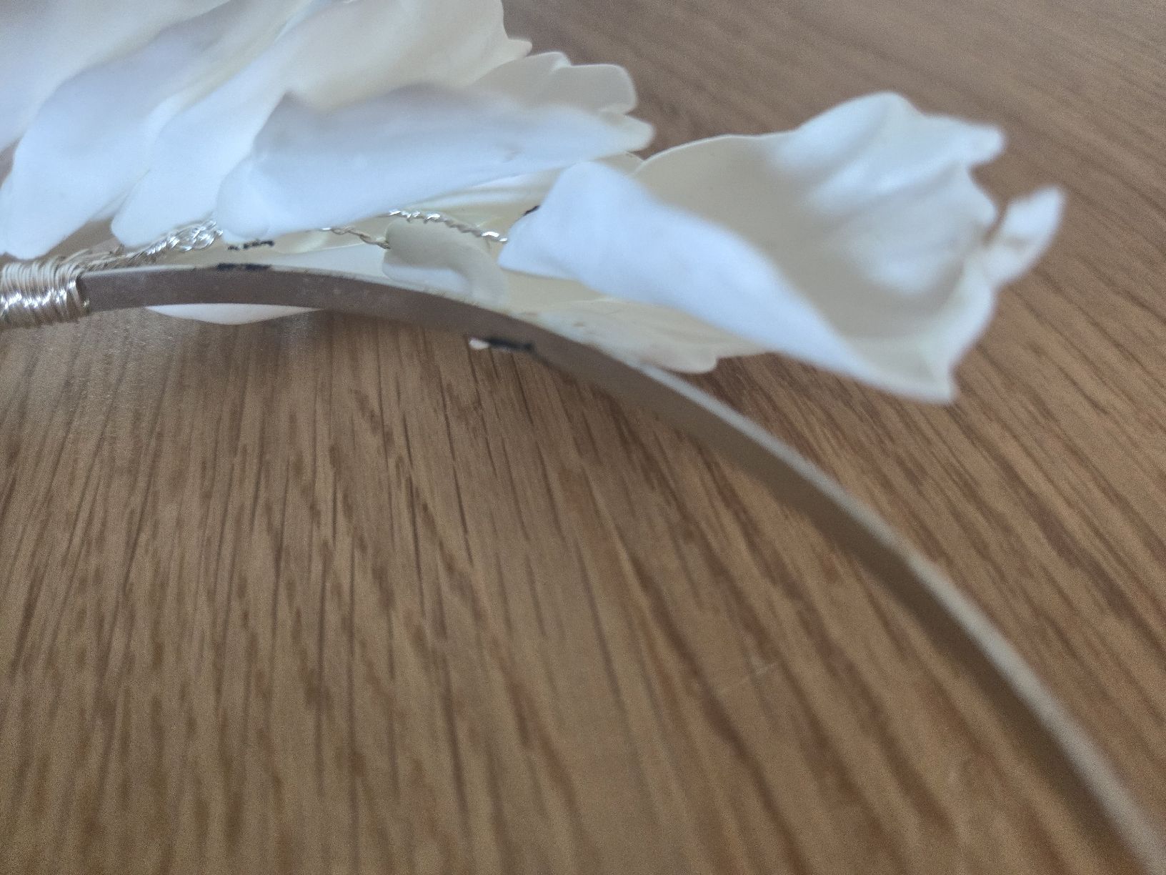 Accessori per capelli: Wunderschöner Hochzeit Haarschmuck-Blumenkranz – Usato da Dübendorf venduto da Timulka 4