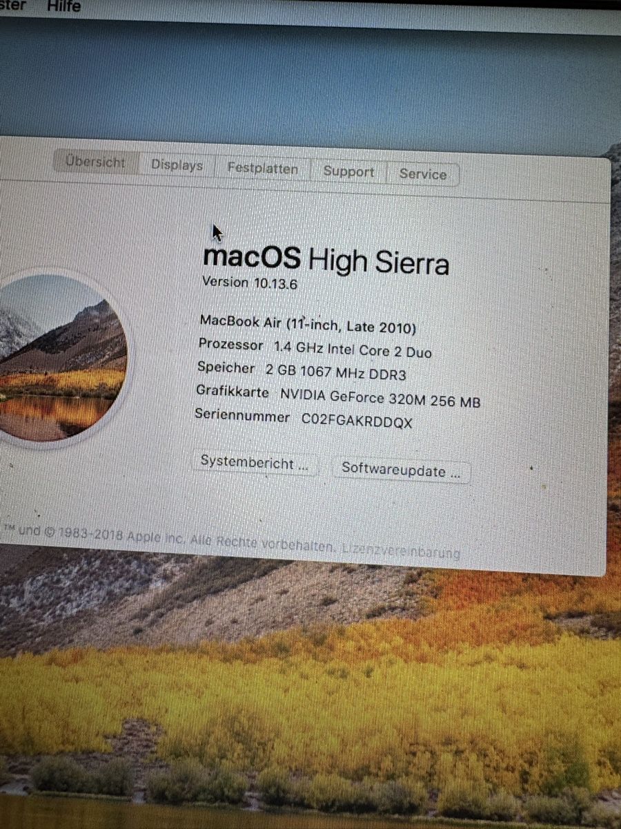 Apple Portables: MacBook Air 11 – D'occasion à Adliswil par Busys 1