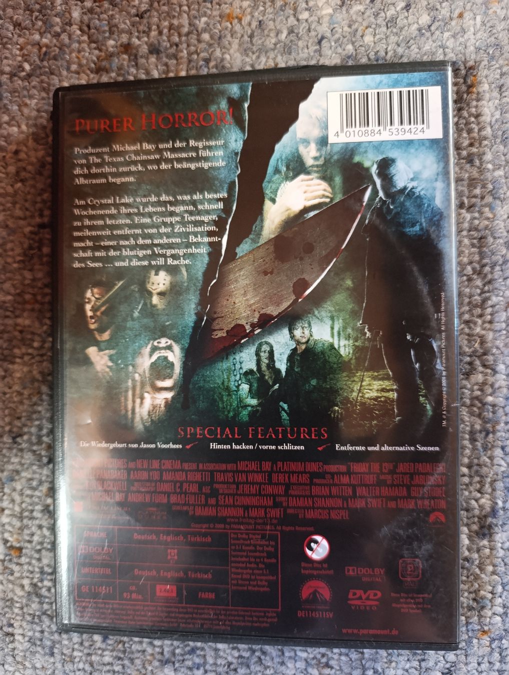 Tutti i DVDs: Freitag der 13. – Usato da Fischenthal venduto da Widder71 1