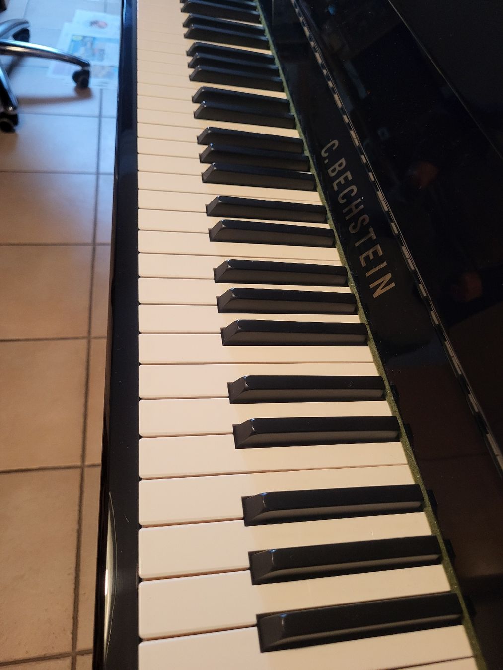 Strumenti musicali: C. Bechstein Contur 118 Klavier – Usato da zürich venduto da lorenzoscarfi 5