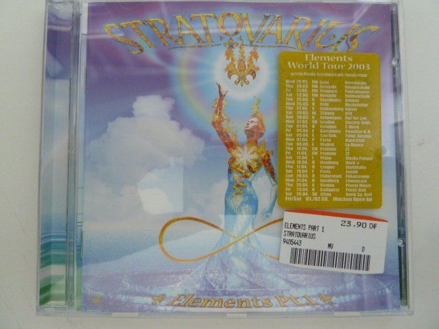 CD: Stratovarius - Elements Pt 1 – Usato da Au ZH venduto da sikoku