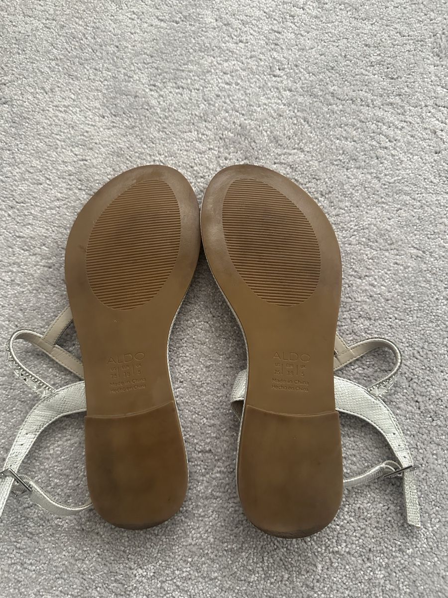 Aldo Scarpe da donna: ALDO Sandalen Gr. 38 Silber Strass – Usato da Uster venduto da deb_ljc5 2