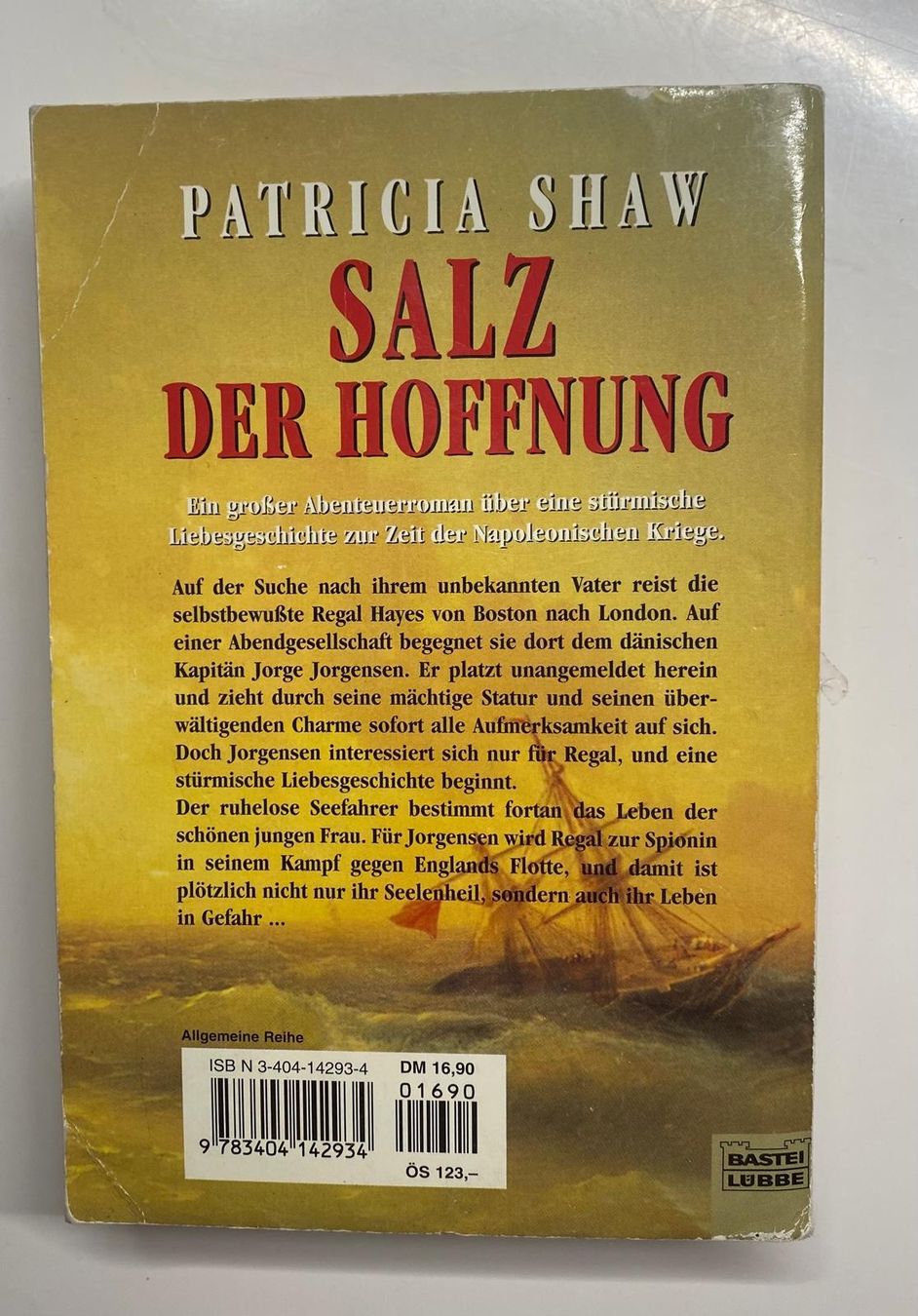 Libri: Patricia Shaw: Salz der Hoffnung – Usato da Krauchthal venduto da SamsPuce 1