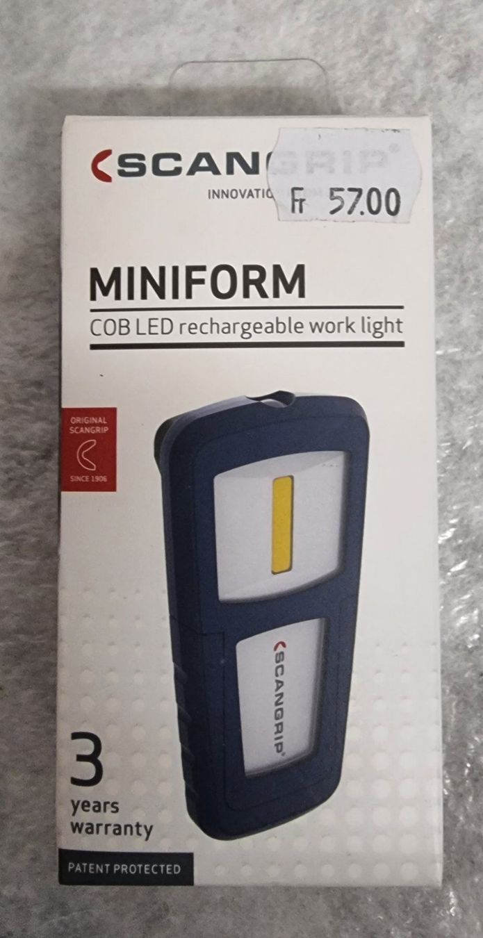 Lampade: Miniform Scancrip Lampe – Nuovo e nell'imballaggio originale da Ermenswil venduto da Walkest