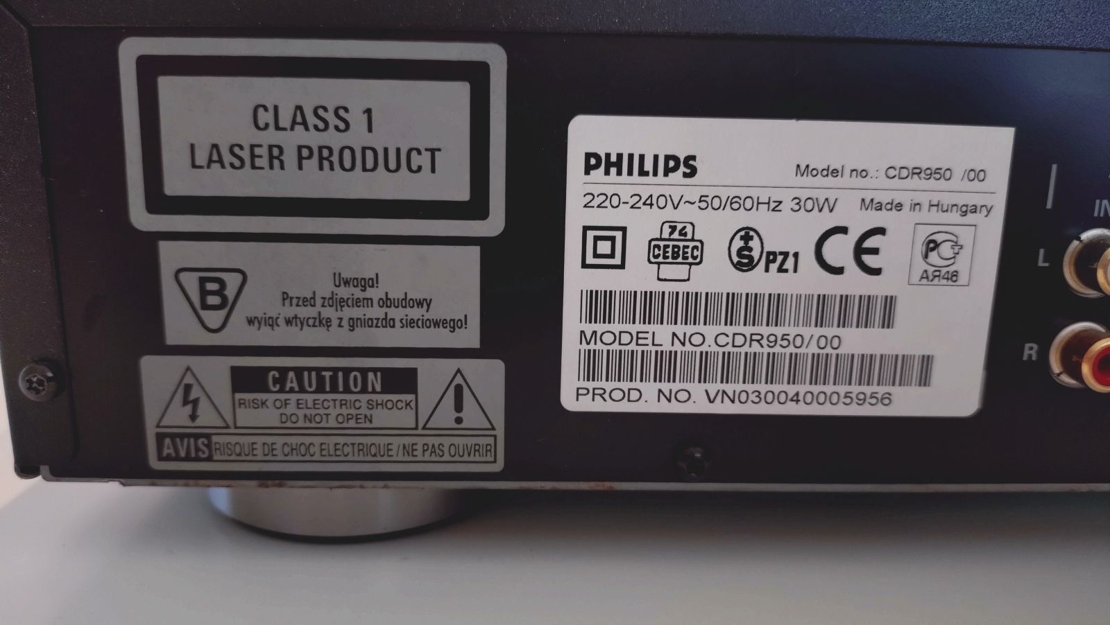 Philips Aufnahmegeräte: Philips CDR 959 CD-Recorder – Gebraucht aus Grüningen von Stargazer 3