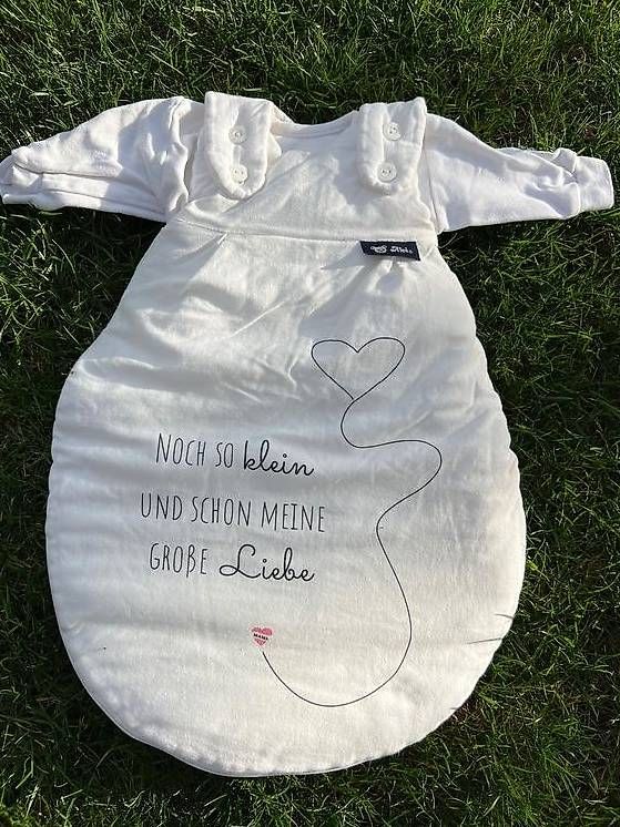Sacchi a pelo: Babyschlafsack "Grosse Liebe" Gr. 50/56 – Usato da Blumenstein venduto da reg_8ybn