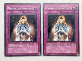 Yu-Gi-Oh! 2x Generationenwechsel SOI-DE055 - Top Zustand!