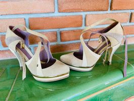 Sportmax Pumps, Echtleder, Gr. 38, nie getragen. Top!