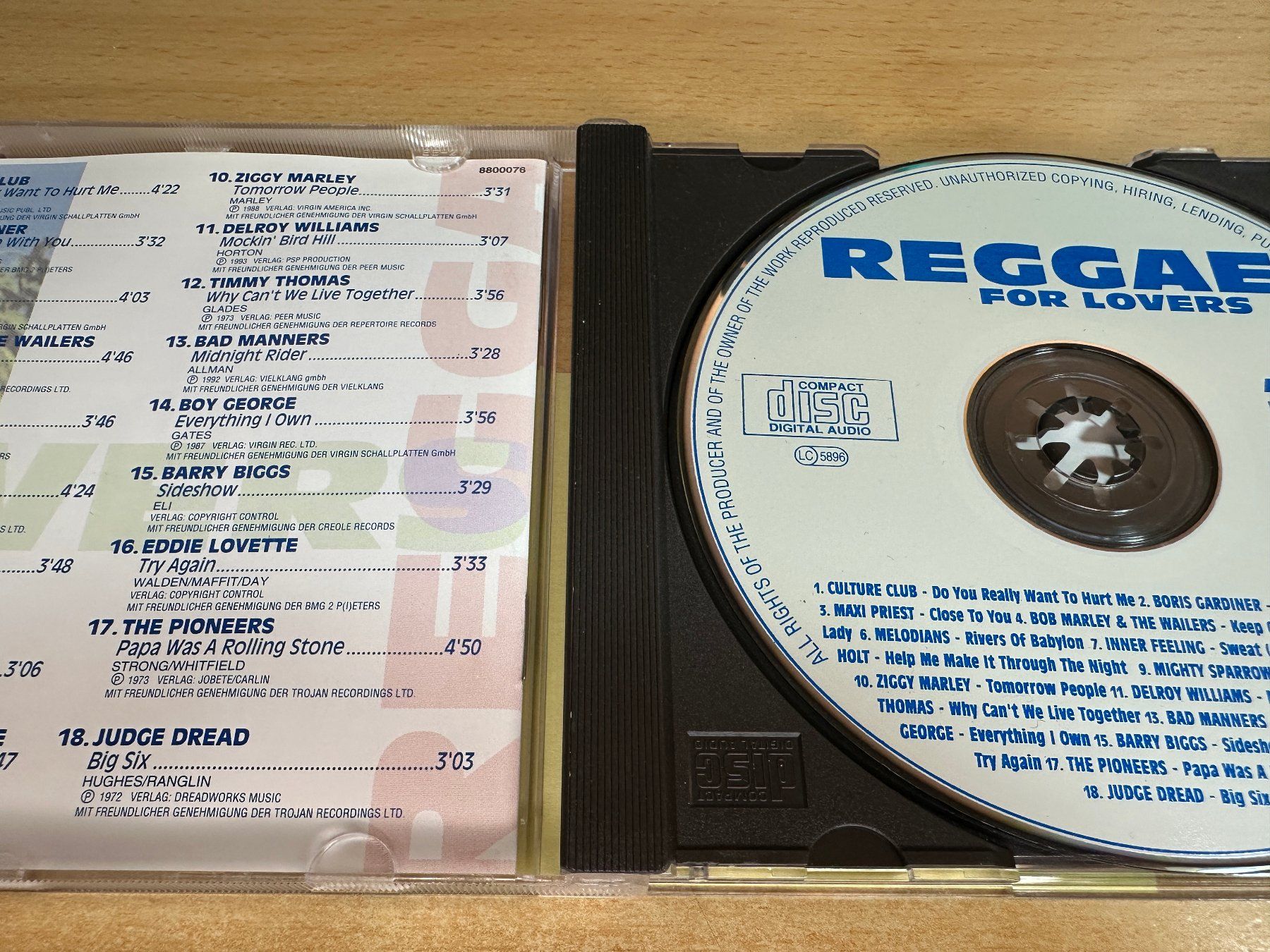 CD: A1 Various – Reggae For Lovers – Usato da Rikon im Tösstal venduto da Alpenmutz 2