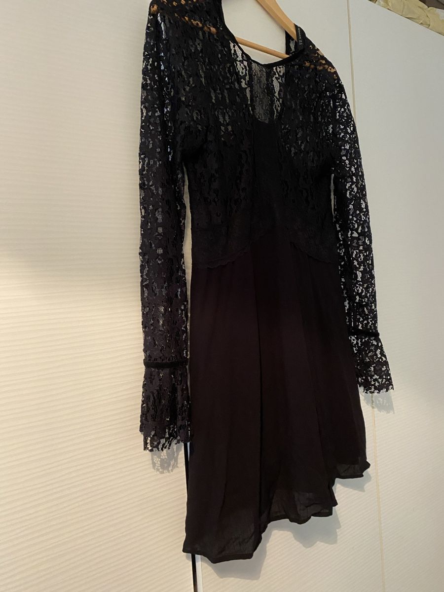 Zara Kleider: Schwarzes Spitzenkleid, Grösse M, elegant & festlich – Gebraucht aus Zürich von Nutla 2