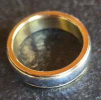 Ring Herren Calvin Klein Stahl Goldfarben  Zustand gut