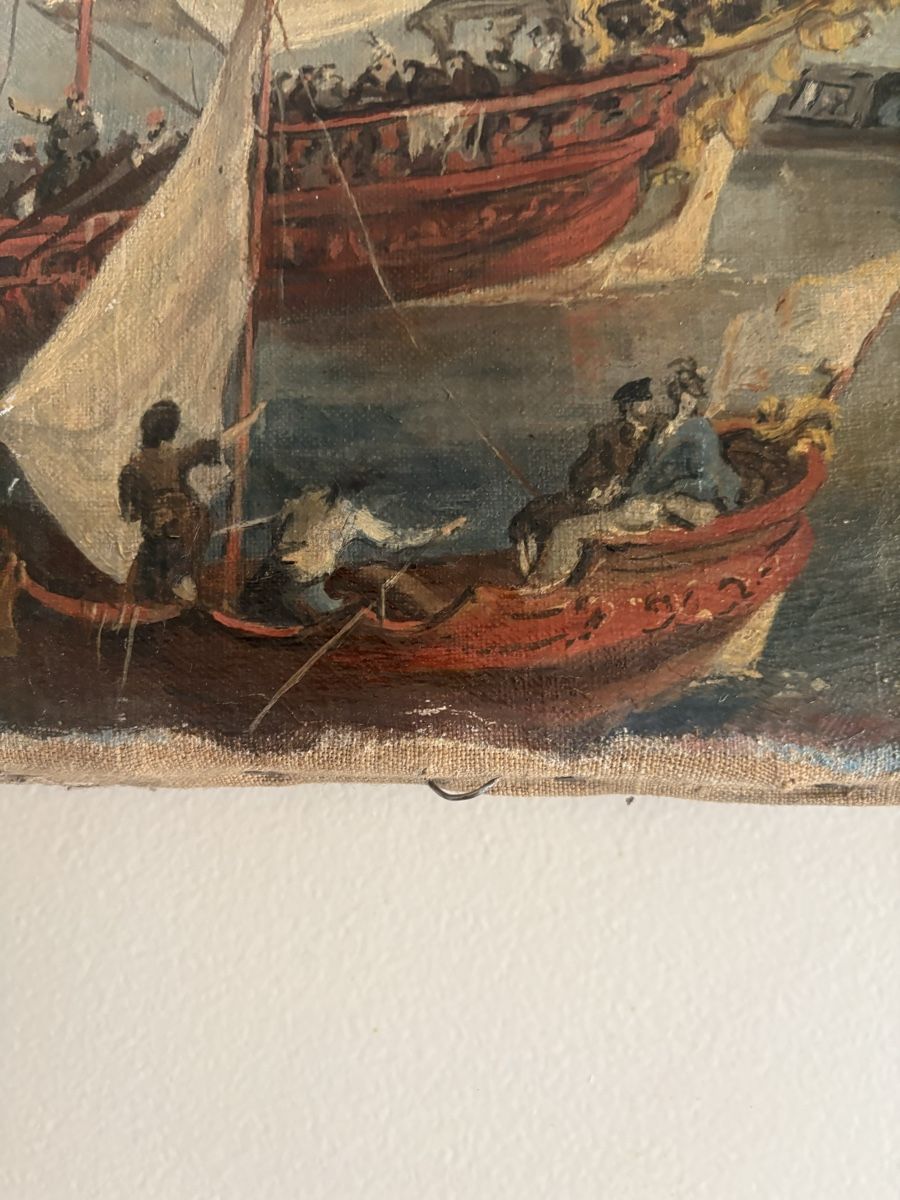 Tableaux: Tableau très ancien  – D'occasion à petit lancy par FerreiraLuis 8