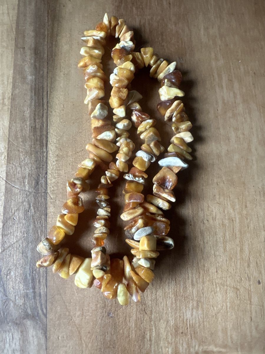 Catenine: Schöne Bernstein-Kette, butterscotch – Usato da Frauenfeld venduto da aluma14 3