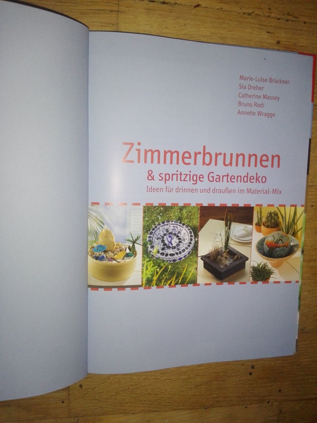 Bücher: Zimmerbrunnen & spritzige Gartendeko  > mit Vorlagenbogen – Gebraucht aus St. Gallen von elk2021 2