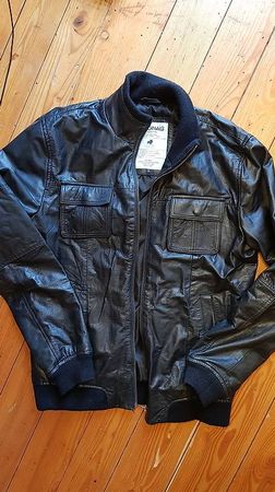 echte Rindsleder-Jacke