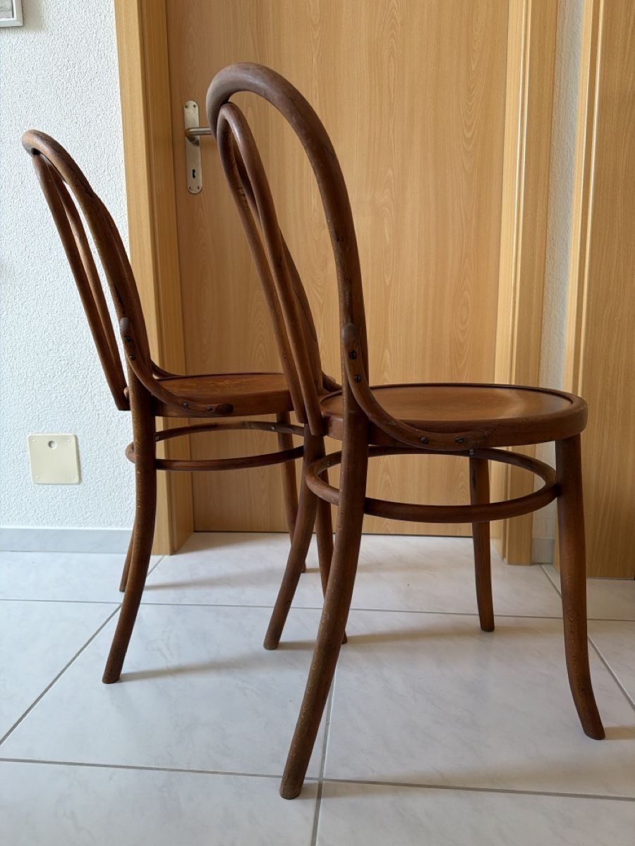 Horgen Glarus Stühle: Alte Horgen Glarus Stühle, 2 Stück. – Gebraucht aus Biberist von Momo33 3
