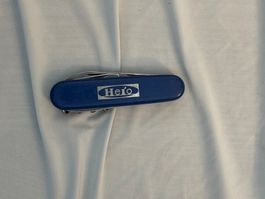 Taschenmesser Hero blau mit Korkenzieher gebraucht