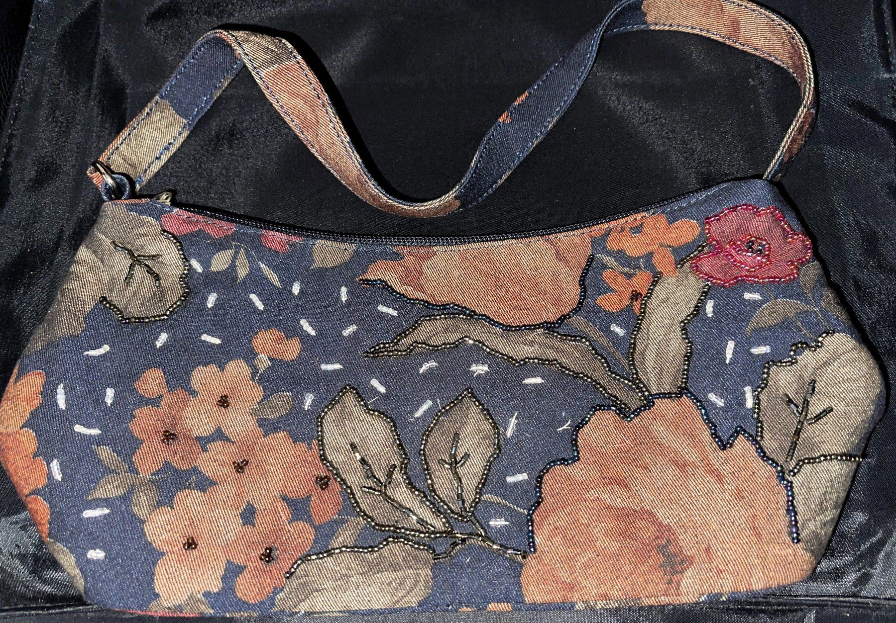 Taschen für Damen: Handtasche mit 3 Innentaschen Baumwolle – Neu (gemäss Beschreibung) aus Lutzenberg von Truhe 2
