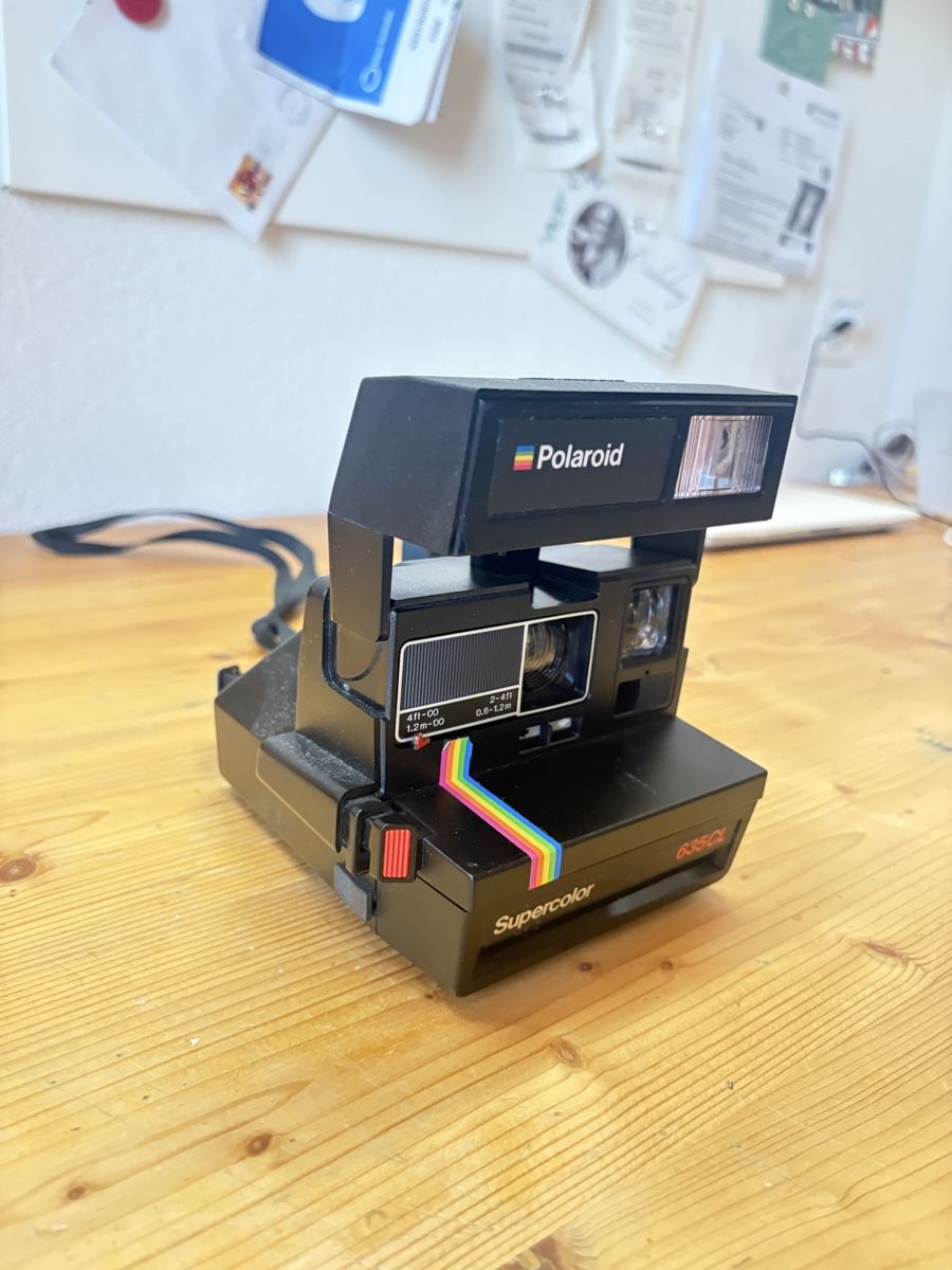 Polaroid Fotocamera: Polaroid Supercolor 635 CL – Usato da hochdorf venduto da orellbrunner 1