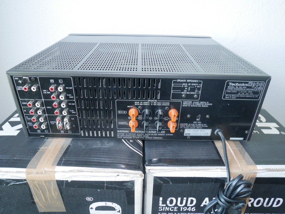 Technics Amplificatori: Technics SU-V6X Vollverstärker – Usato da Herzogenbuchsee venduto da fuckjava 1