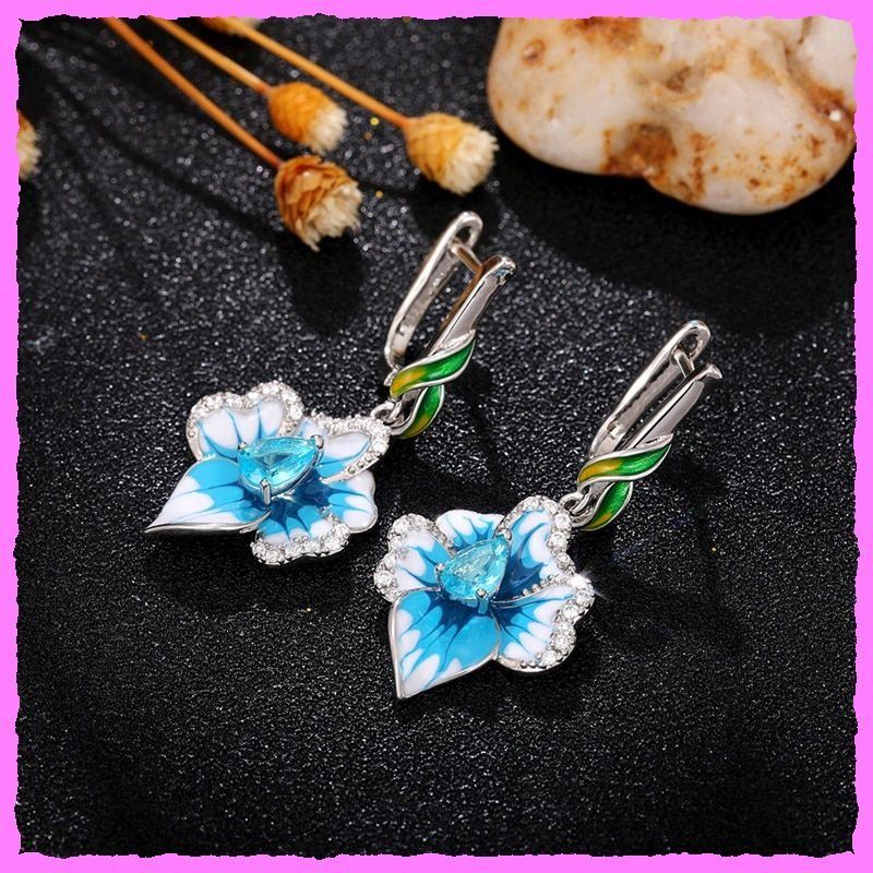 Orecchini pendenti & Orecchini a lobo: Bezaubernd Florale Ohrhänger – Nuovo e nell'imballaggio originale da Oberglatt ZH venduto da Diamond-Girl 3