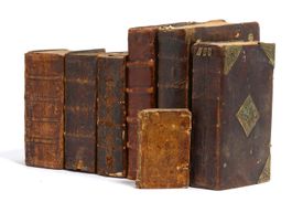 SAMMLUNG,RAETOROMANICA,7 ALTE DRUCKE,1692-1776,SELTEN