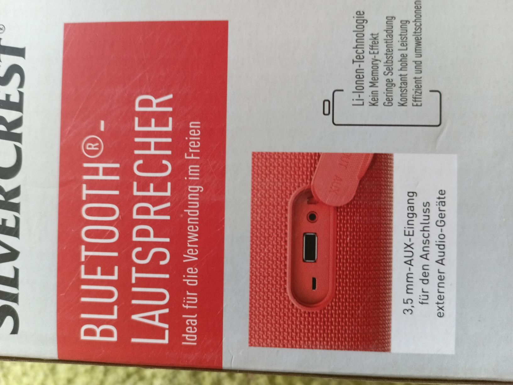 SilverCrest Casse acustiche: Bluetooth lautsprecher – Nuovo e nell'imballaggio originale da Grenchen venduto da evg_fg7z 3