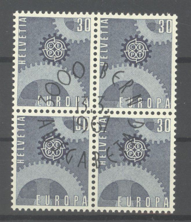 Tutti i francobolli: 1967, Europa, Viererblöcke, ET – Usato da Willisau venduto da Vollstempel
