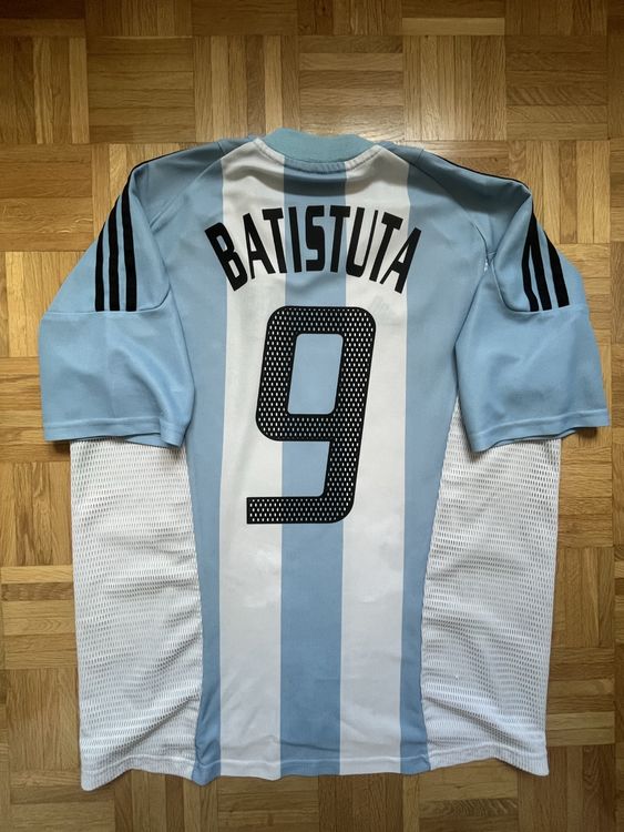Maillot De Foot Argentine Batistuta 2002-2003 - Taille XL - Occasion - Original