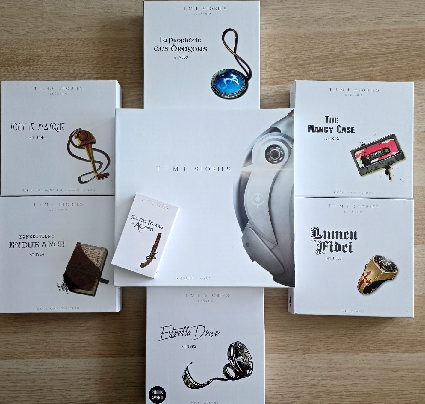 Giochi: Time Stories + 6 extensions (fr) – Nuovo (secondo la descrizione) da Onex venduto da Tykhoo