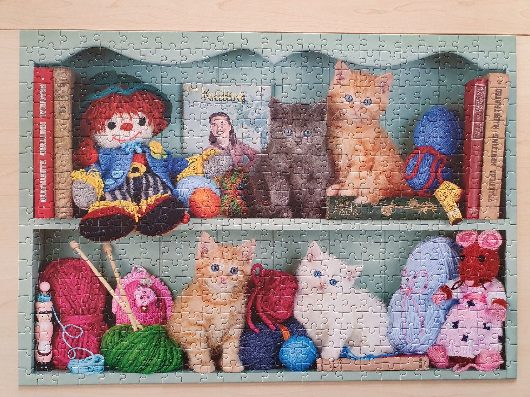 Ravensburger Puzzle: Herziges Puzzle mit Katzen 500 Teile – Usato da St. Margarethen TG venduto da Schachmatt 1