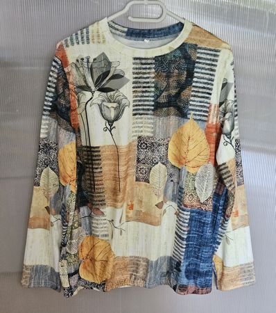 Langarm-Shirt Gelb-Mix XXL (42) - Spendenaktion 