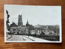 AK 1934 Fribourg Route des Alpes  (G2577)