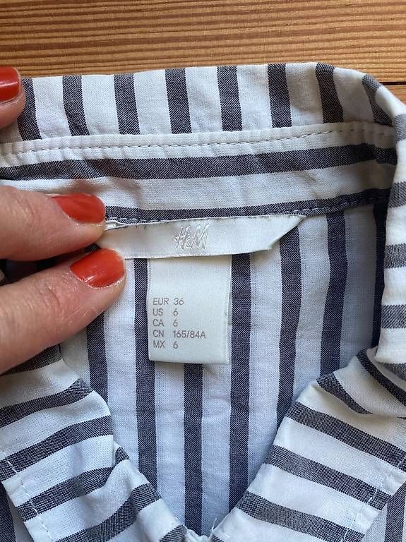 H&M Blusen: Luftiges Streifenhemd – Gebraucht aus Aarau von lacrimara 1