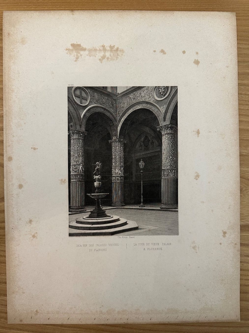 Stiche: Palazzo Vecchio Florenz Krüsi – Gebraucht aus Oberuzwil von Crystall0 1