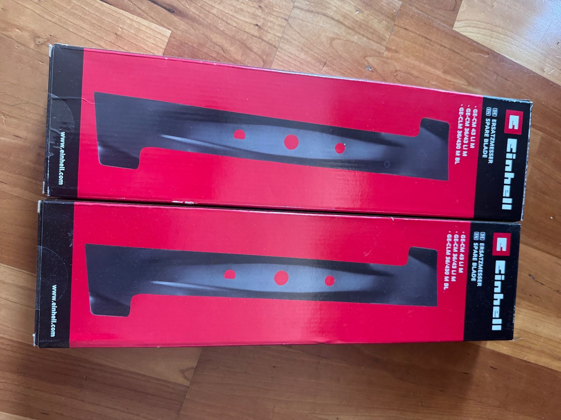 Einhell Rasenmäher: Ersatzmesser Einhell – Neu und originalverpackt aus Birmensdorf ZH von Apg4