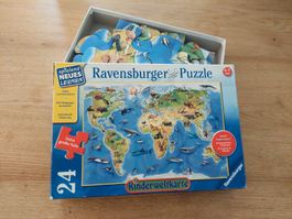 Ravensburger Puzzle Kinderweltkarte 24 Teile