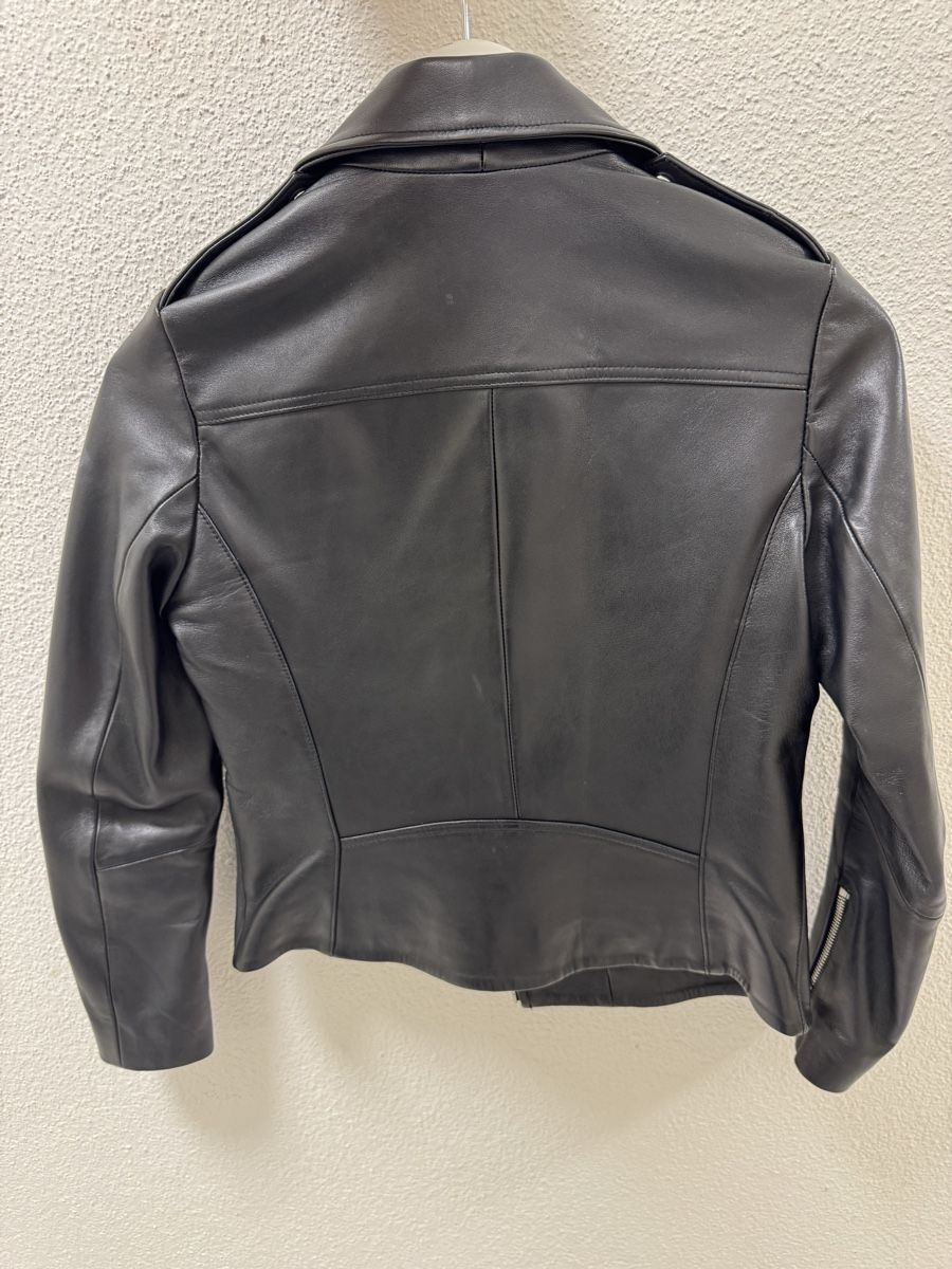Sandro Giacche: Sandro Lederjacke, Schwarz, Grösse 1 – Nuovo (secondo la descrizione) da Suhr venduto da Fitforfun01 1